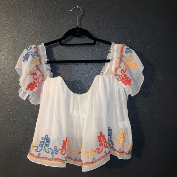 Tularosa Tops - NEW With tags Tularosa Embroidered Top
